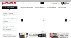 Desktop Screenshot of gourmondo.de