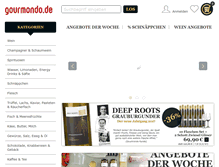 Tablet Screenshot of gourmondo.de
